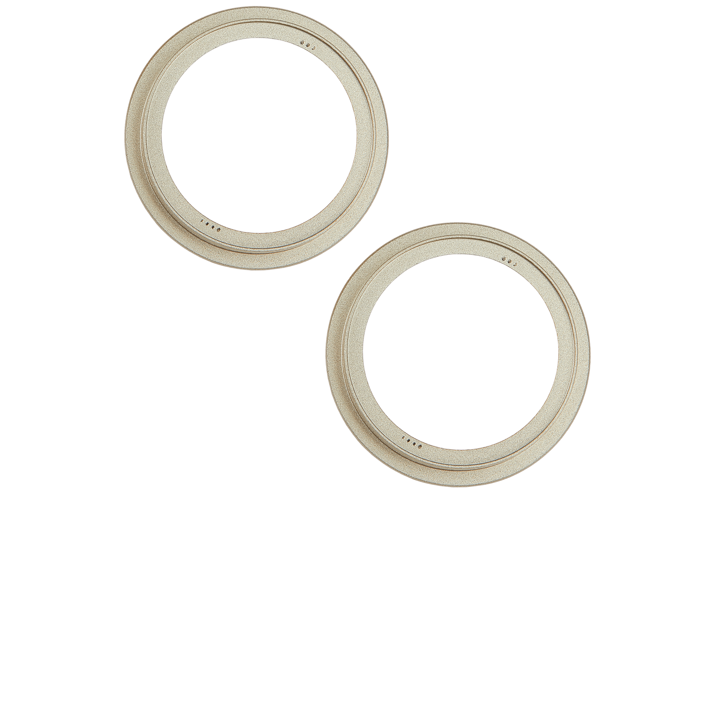 Back Camera Bezel Ring Only For iPhone 15 / 15 Plus (Yellow) (2 Piece Set)