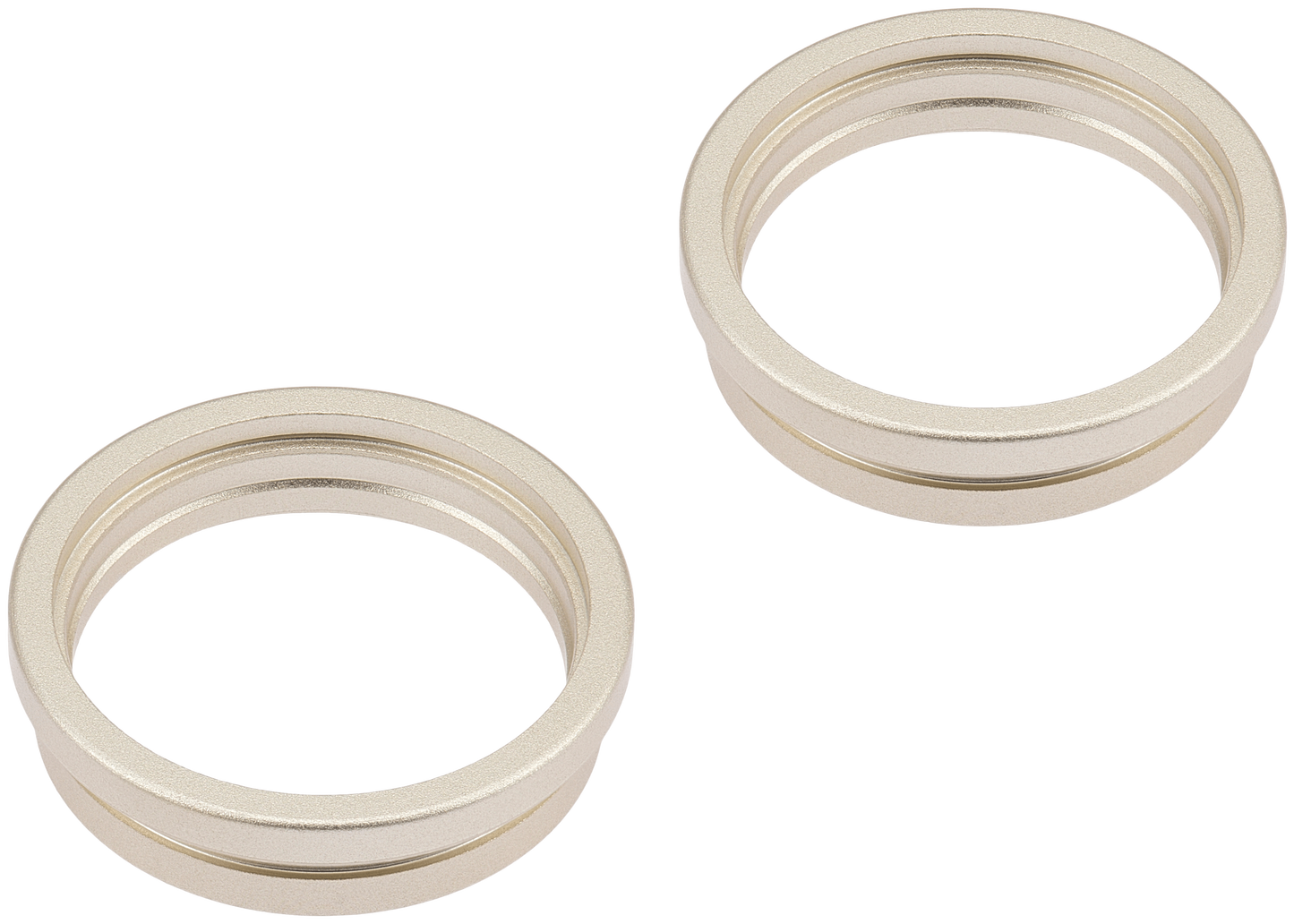 Back Camera Bezel Ring Only For iPhone 15 / 15 Plus (Yellow) (2 Piece Set)