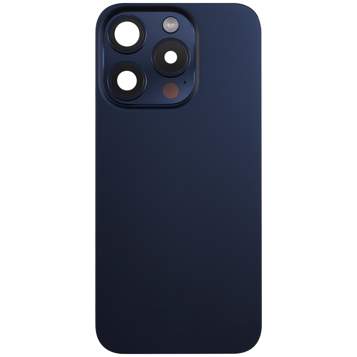 Back Glass w/ MagSafe Magnet & NFC & Flashlight Flex For iPhone 15 Pro (Used OEM Pull: Grade A) (Blue Titanium)