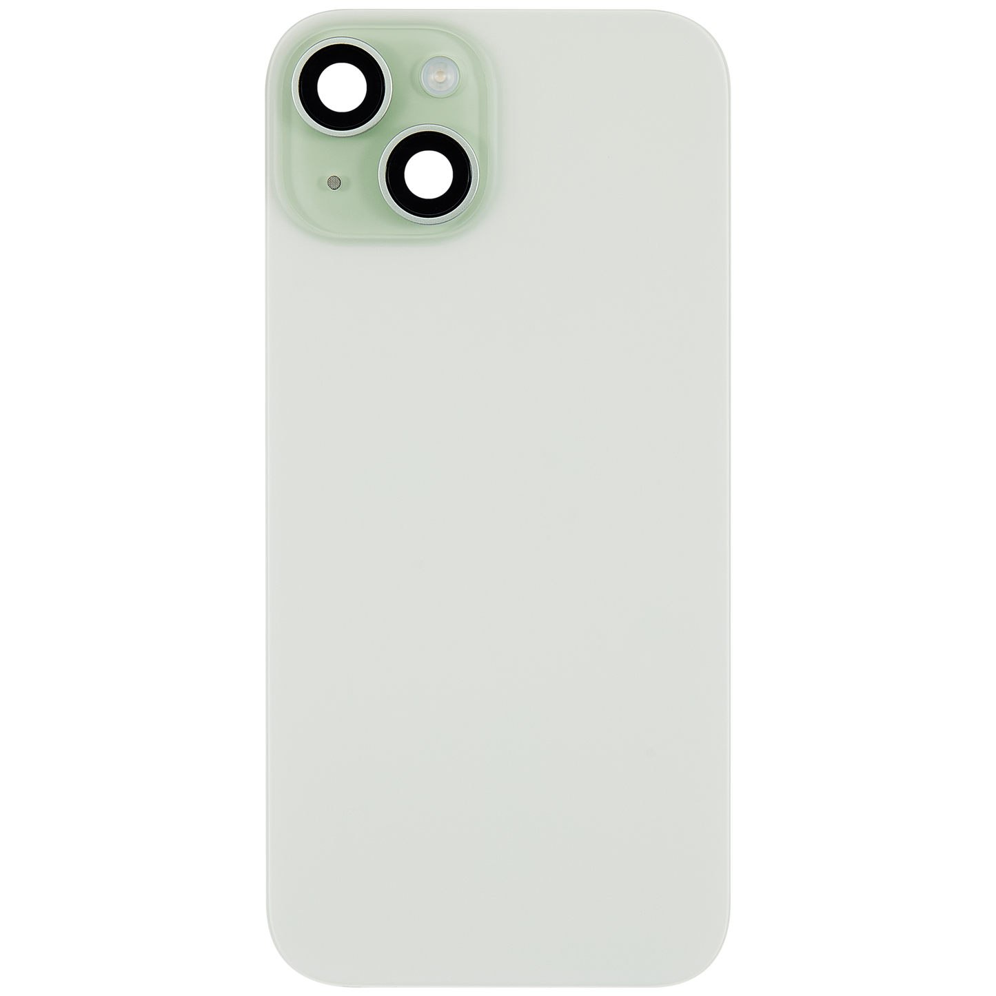 Back Glass w/ MagSafe Magnet & NFC & Flashlight Flex For iPhone 15 (Used OEM Pull: Grade A) (Green)