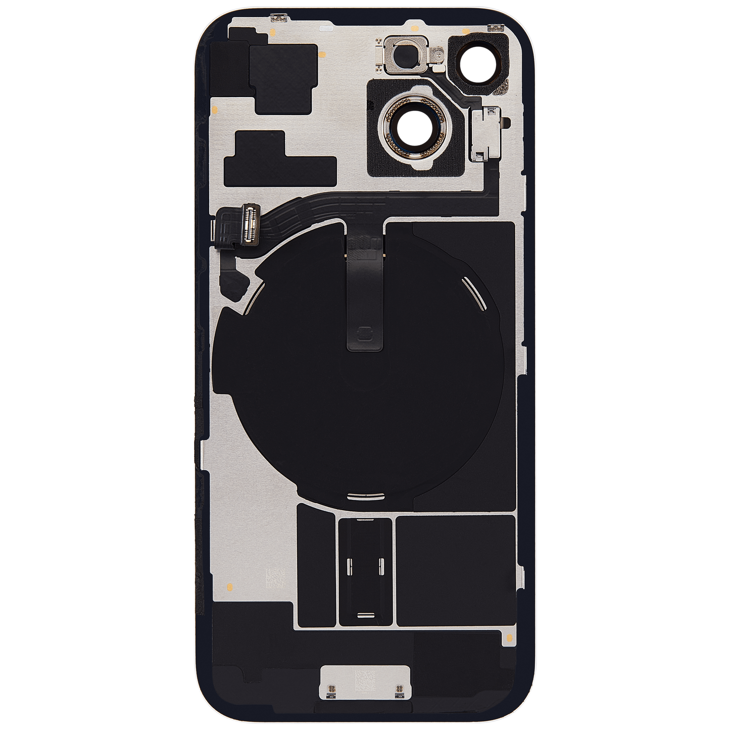 Back Glass w/ MagSafe Magnet & NFC & Flashlight Flex For iPhone 15 (Used OEM Pull: Grade A) (Green)