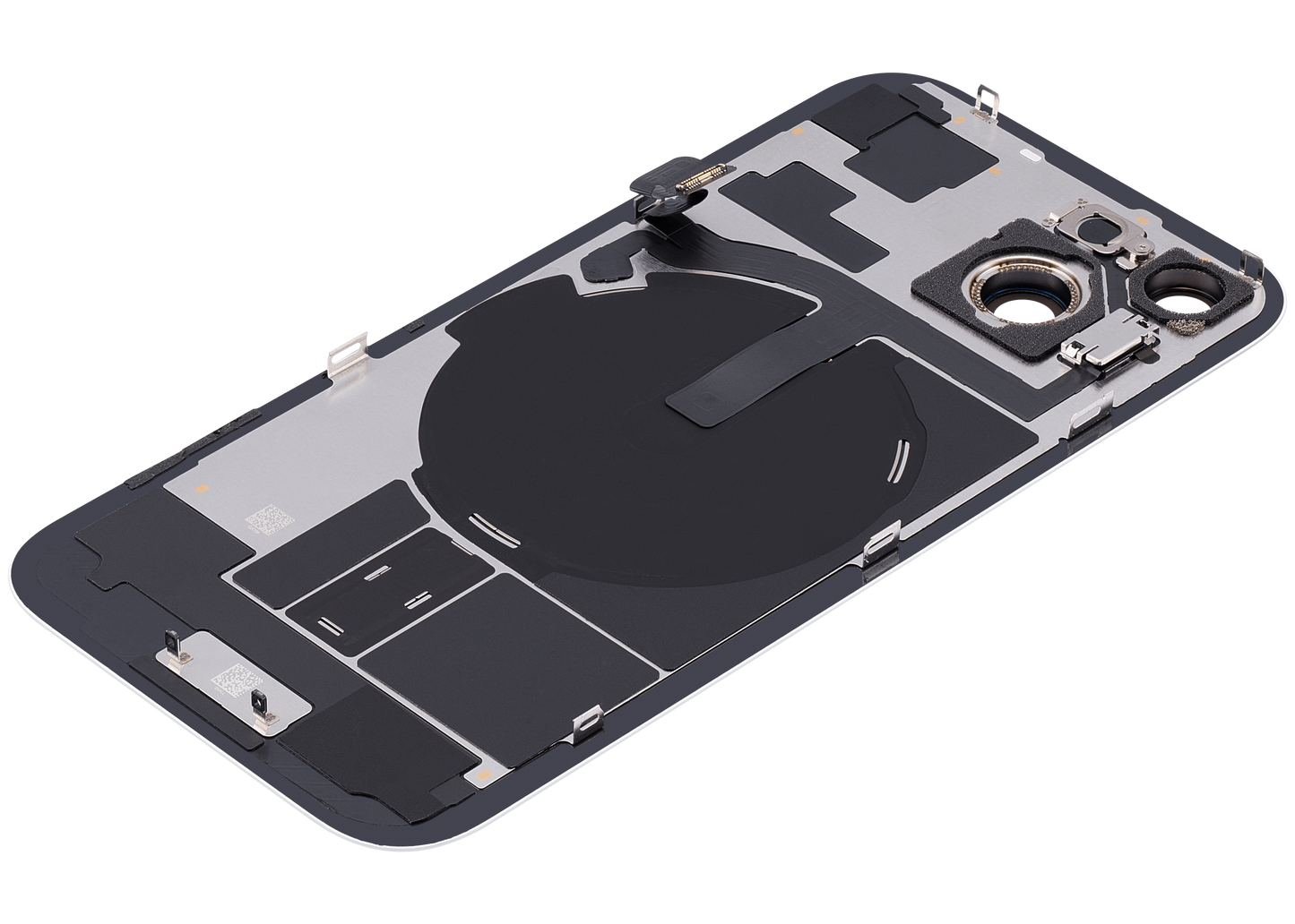 Back Glass w/ MagSafe Magnet & NFC & Flashlight Flex For iPhone 15 (Used OEM Pull: Grade A) (Green)