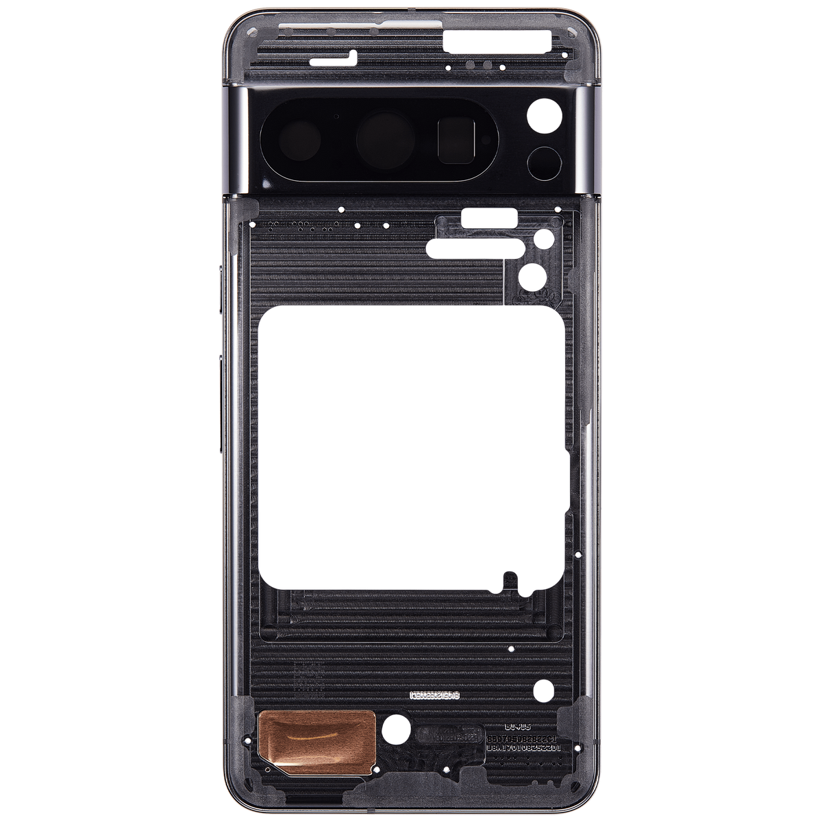 Mid-Frame Housing For Google Pixel 8 Pro (Obsidian) - replacement part secondary detail