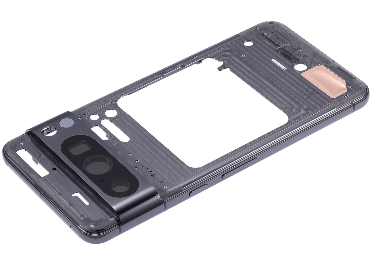 Mid-Frame Housing For Google Pixel 8 Pro (Obsidian) - replacement part product view 9