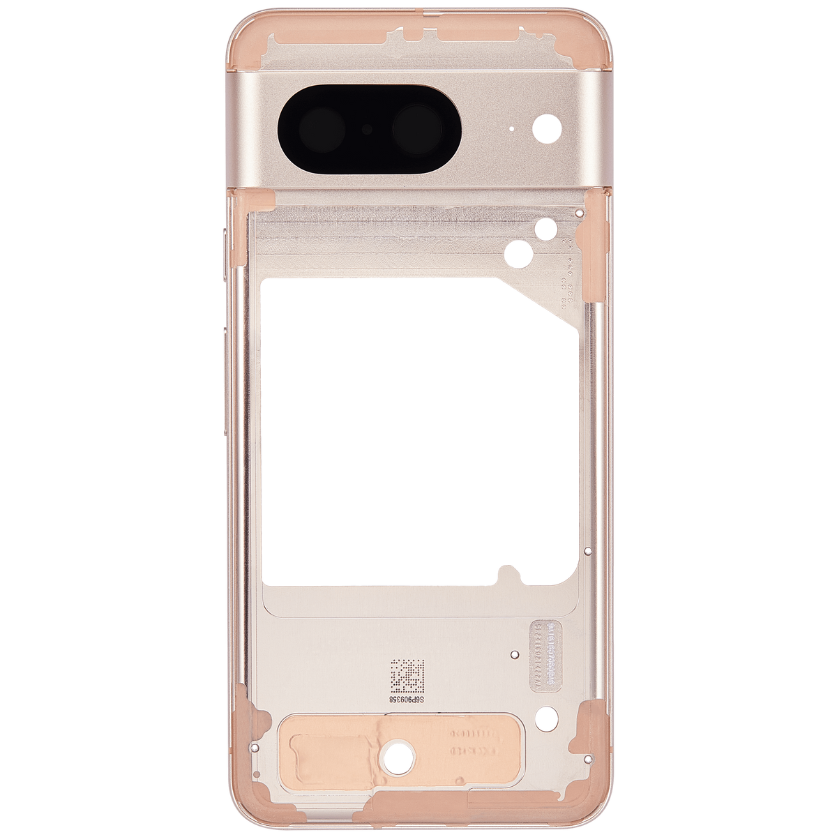Mid-Frame Housing For Google Pixel 8 (Rose) - replacement part secondary detail
