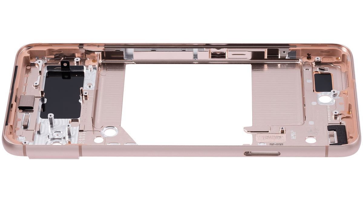 Mid-Frame Housing For Google Pixel 8 (Rose) - phone repair part close-up