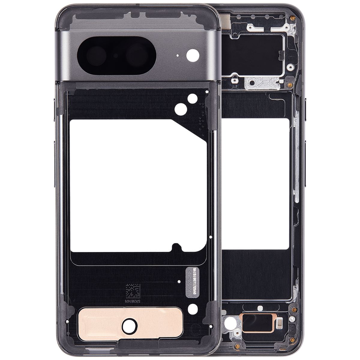 Mid-Frame Housing For Google Pixel 8 (Obsidian) - replacement part product view 13