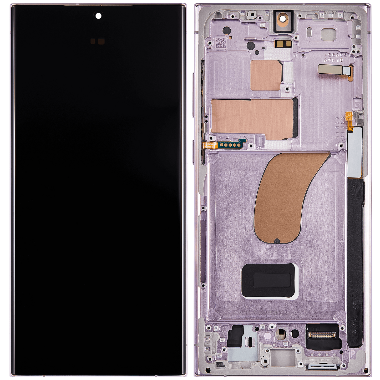 OLED Assembly With Frame For Samsung Galaxy S23 Ultra 5G (US & International) (Service Pack) (Lavender)