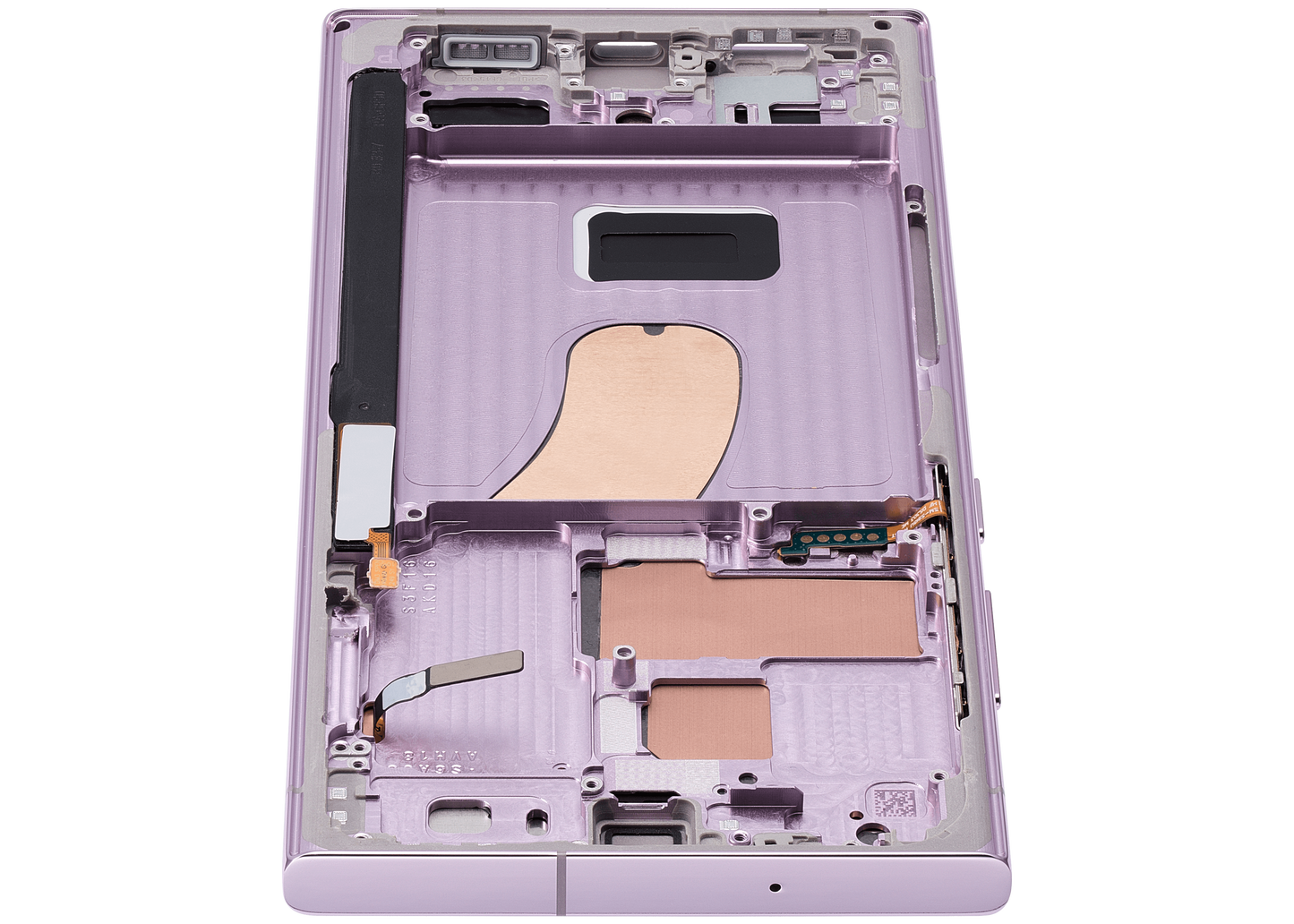 OLED Assembly With Frame For Samsung Galaxy S23 Ultra (US & International) (Aftermarket Plus) (Lavender)
