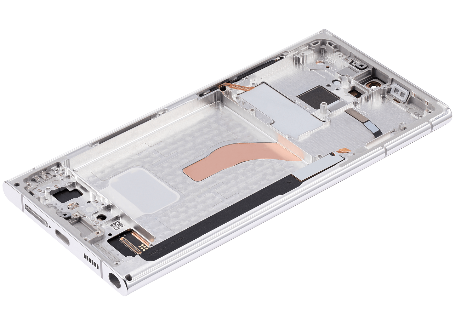 OLED Assembly With Frame For Samsung Galaxy S22 Ultra 5G (US & International Version) (Refurbished) (Phantom White)
