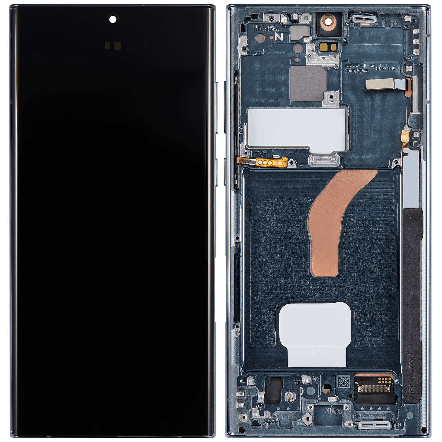 OLED Assembly With Frame For Samsung Galaxy S22 Ultra 5G (US & International Version) (Refurbished) (Green)