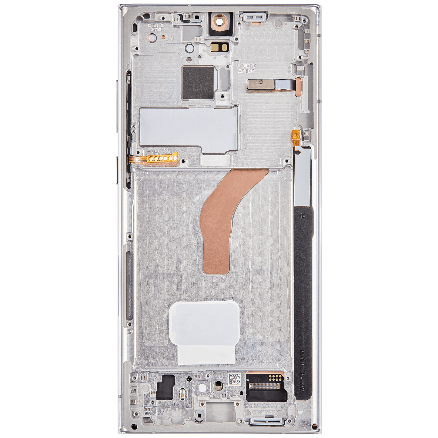 OLED Assembly With Frame For Samsung Galaxy S22 Ultra 5G (Service Pack) (Phantom White)