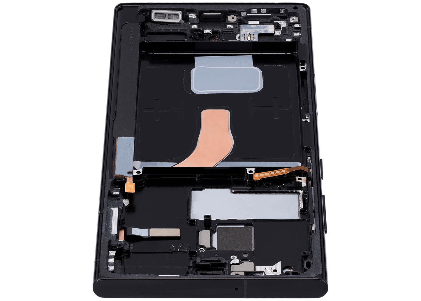OLED Assembly With Frame For Samsung Galaxy S22 Ultra 5G (Service Pack) (Graphite / Sky Blue / Red)