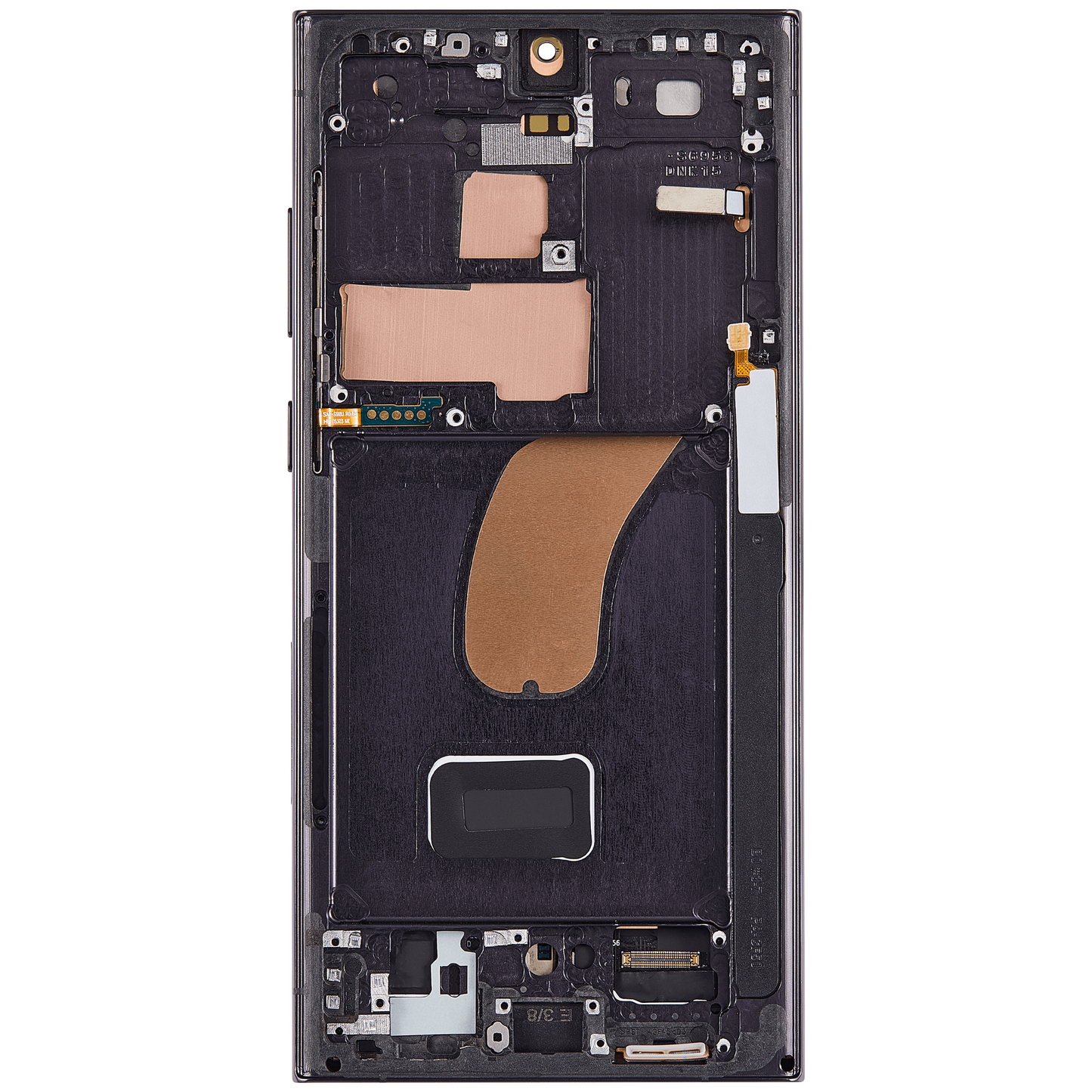 OLED Assembly With Frame For Samsung Galaxy S23 Ultra (US & International) (Refurbished) (Phantom Black)