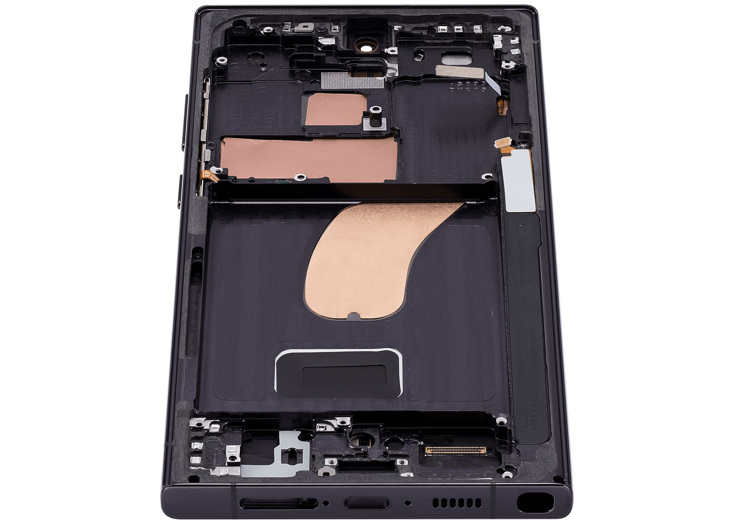 OLED Assembly With Frame For Samsung Galaxy S23 Ultra (US & International) (Refurbished) (Phantom Black)