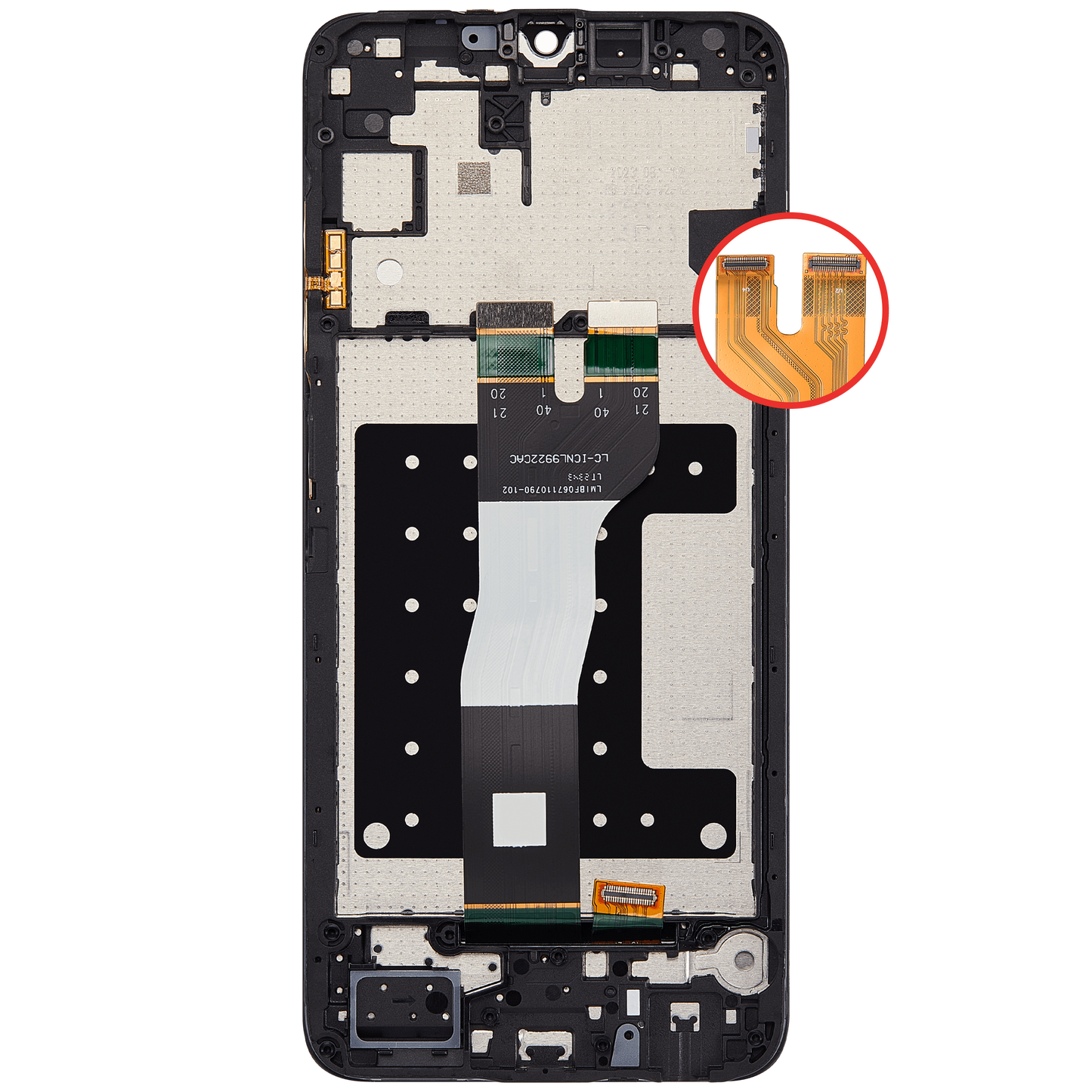 LCD Assembly With Frame For Samsung Galaxy A05s (A057 / 2023) (Refurbished) (All Colors) replacement part product image 8 - SKU 107082131401