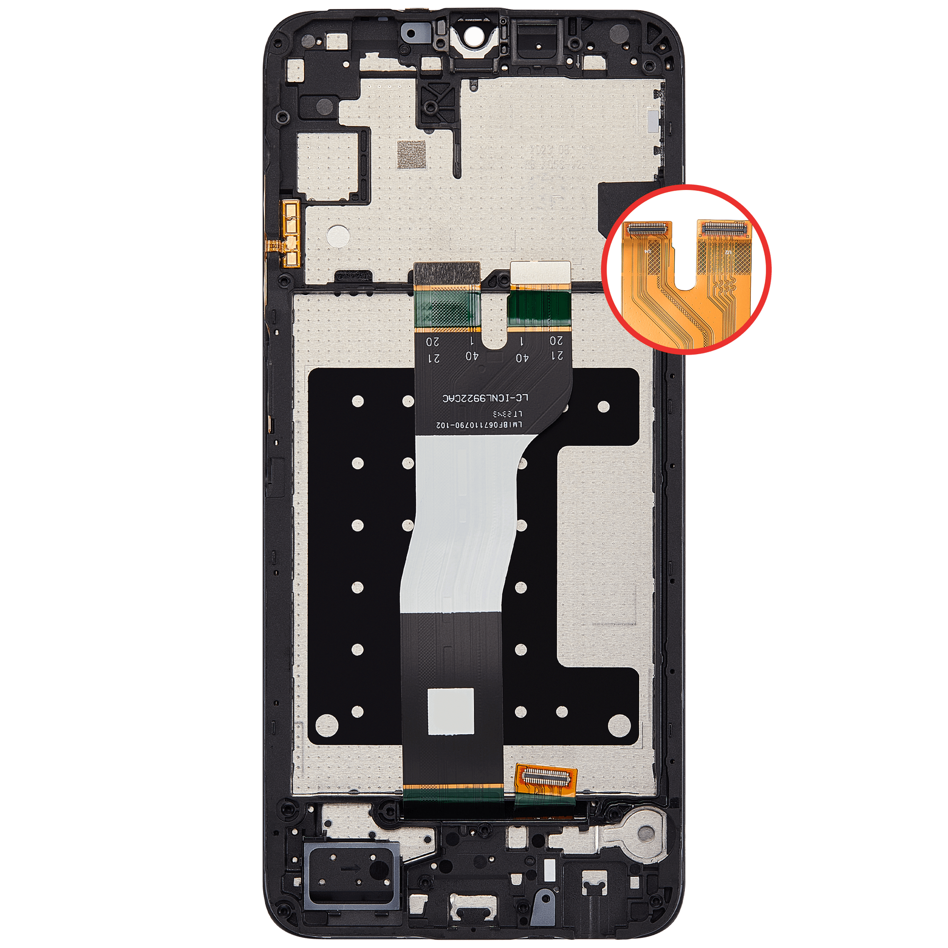 LCD Assembly With Frame For Samsung Galaxy A05s (A057 / 2023) (Refurbished) (All Colors) replacement part product image 8 - SKU 107082131401