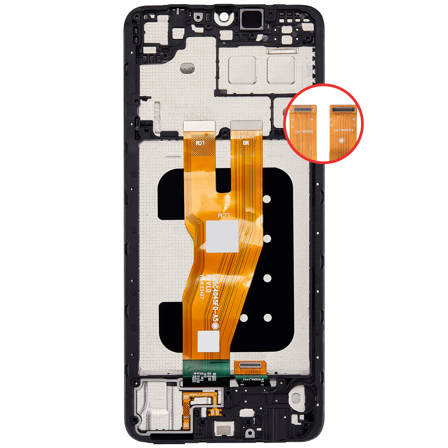 LCD Assembly With Frame For Samsung Galaxy A05 (A055 / 2023) (Refurbished) (All Colors) replacement part product image 8 - SKU 107082131501