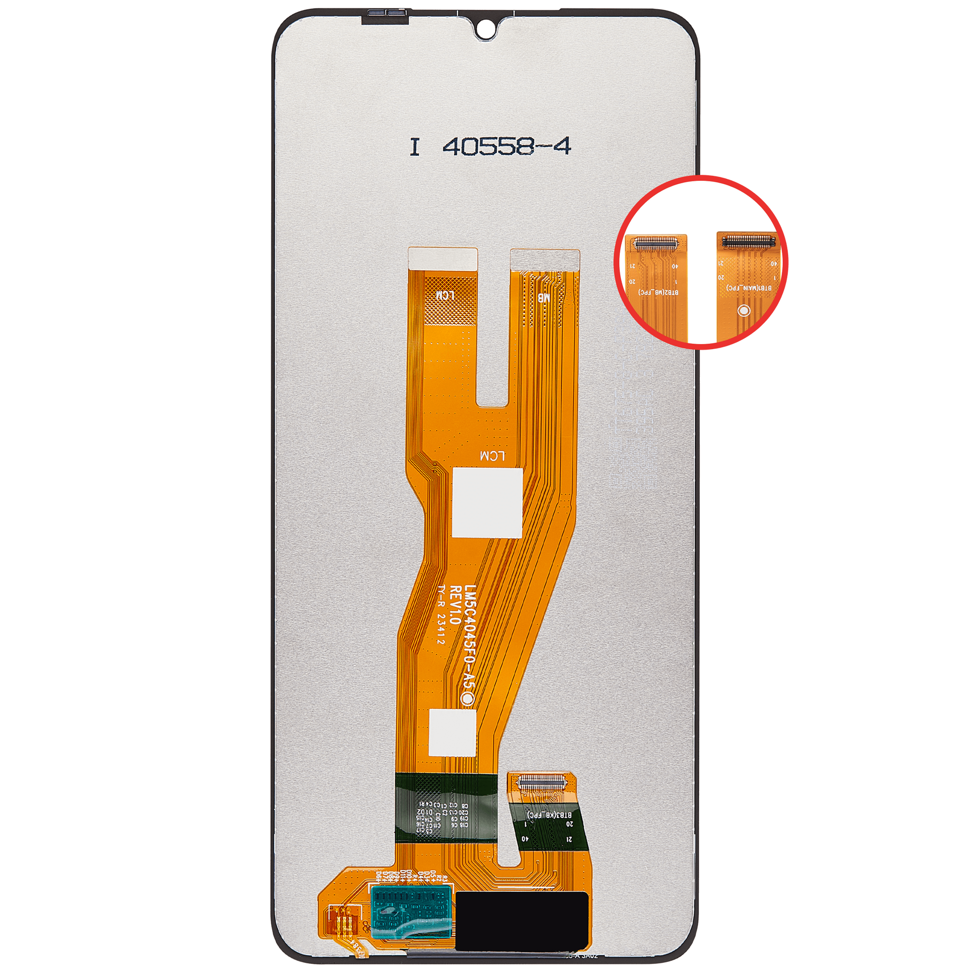 LCD Assembly Without Frame For Samsung Galaxy A05 (A055 / 2023) (Refurbished) (All Colors) replacement part product image 2 - SKU 107082131502