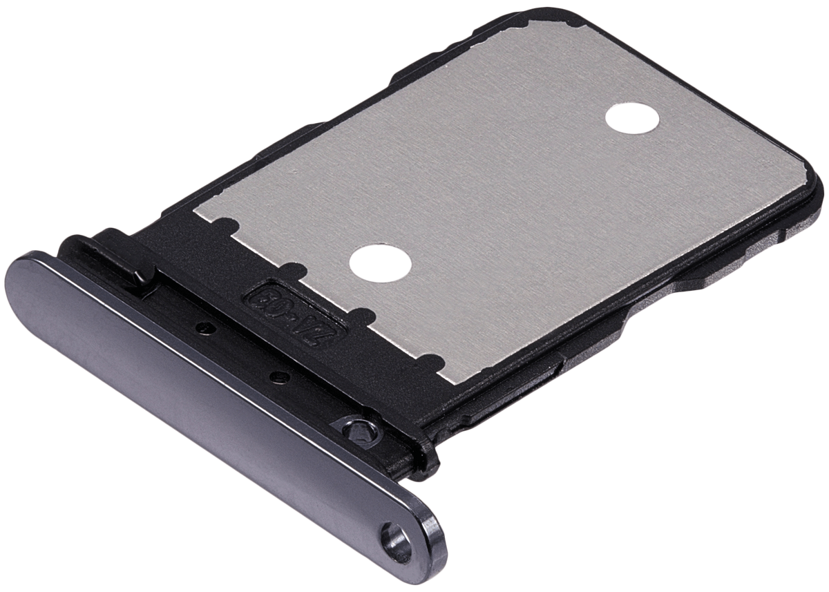 Sim Card Tray For Google Pixel 8 Pro (Obsidian) - replacement part additional angle