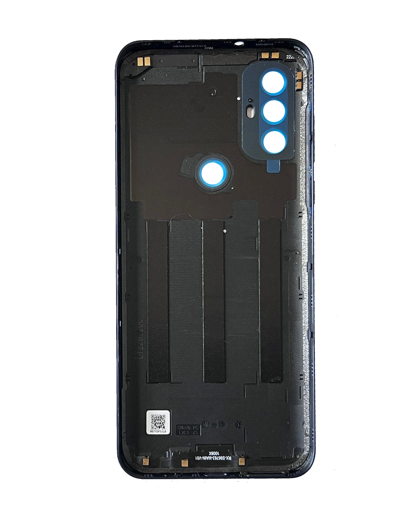Back cover Glass For Motorola Moto G Play (XT2271 / 2023) (Genuine OEM) (Deep Indigo) replacement part SKU 107089192932 image 3