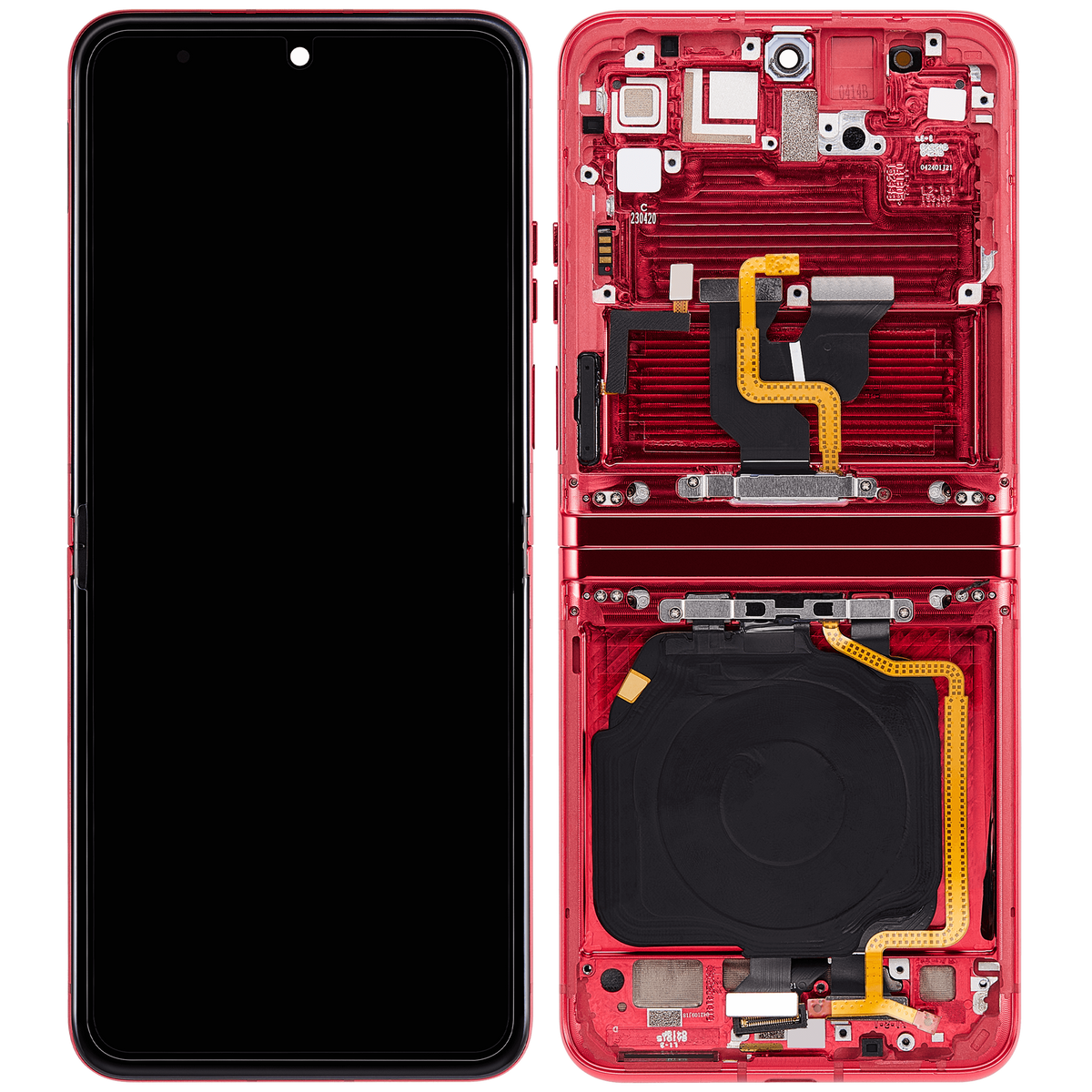 Inner OLED Assembly With Frame For Motorola Moto Razr Plus 2023 / Razr 40 Ultra (XT2321 - Motorola replacement part image 6
