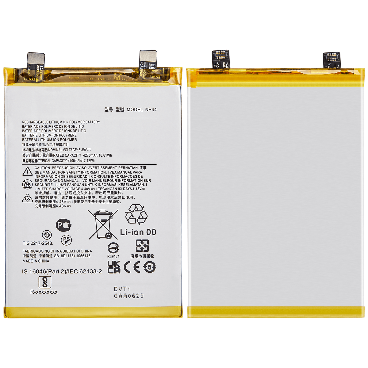 Replacement Battery For Motorola Moto Edge 40 (XT2303-3 / 2023) / Edge 2023 (NP44) | SKU 107082130920 | image 2