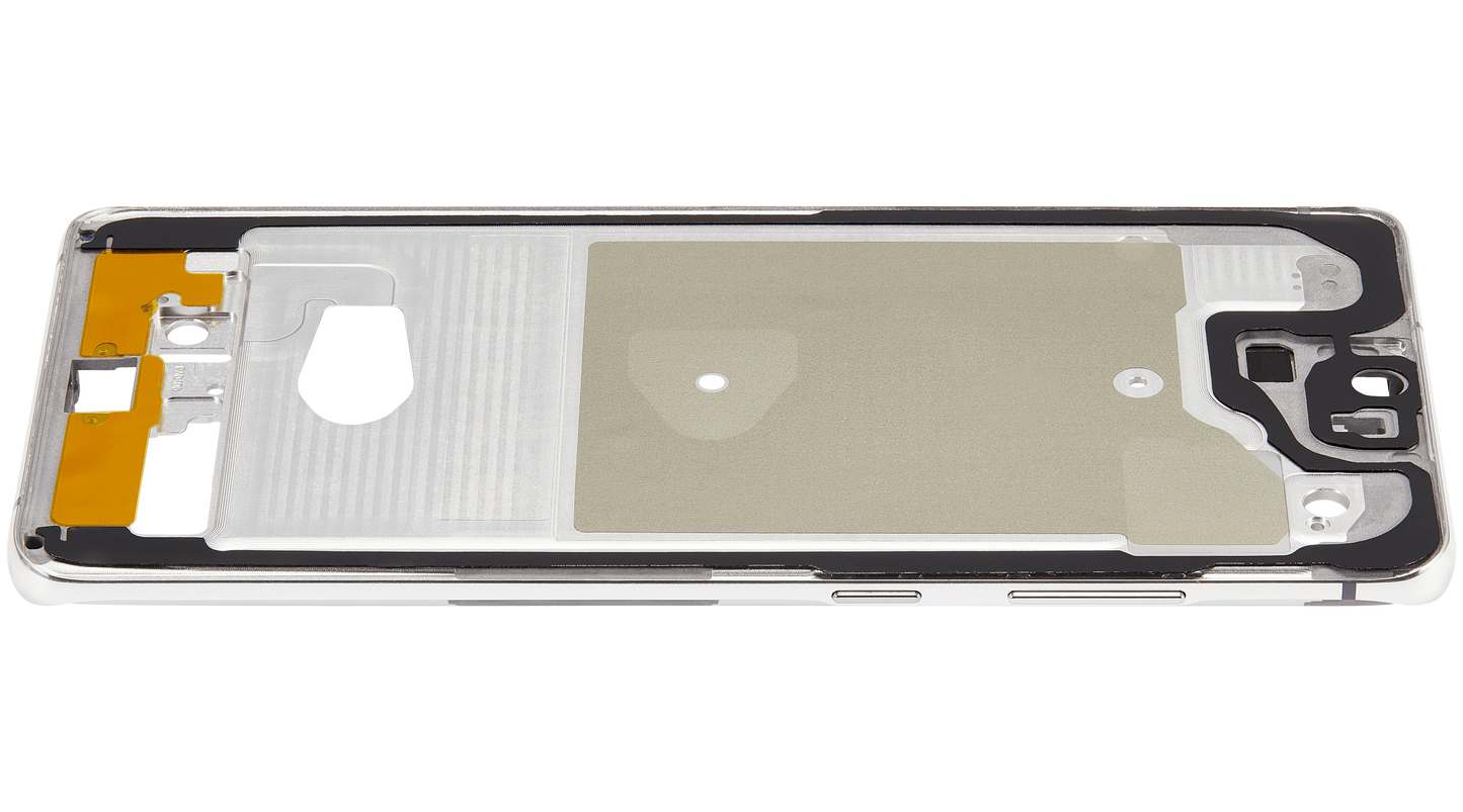 Mid-Frame Housing For Samsung Galaxy S20 Ultra (Cloud White)
