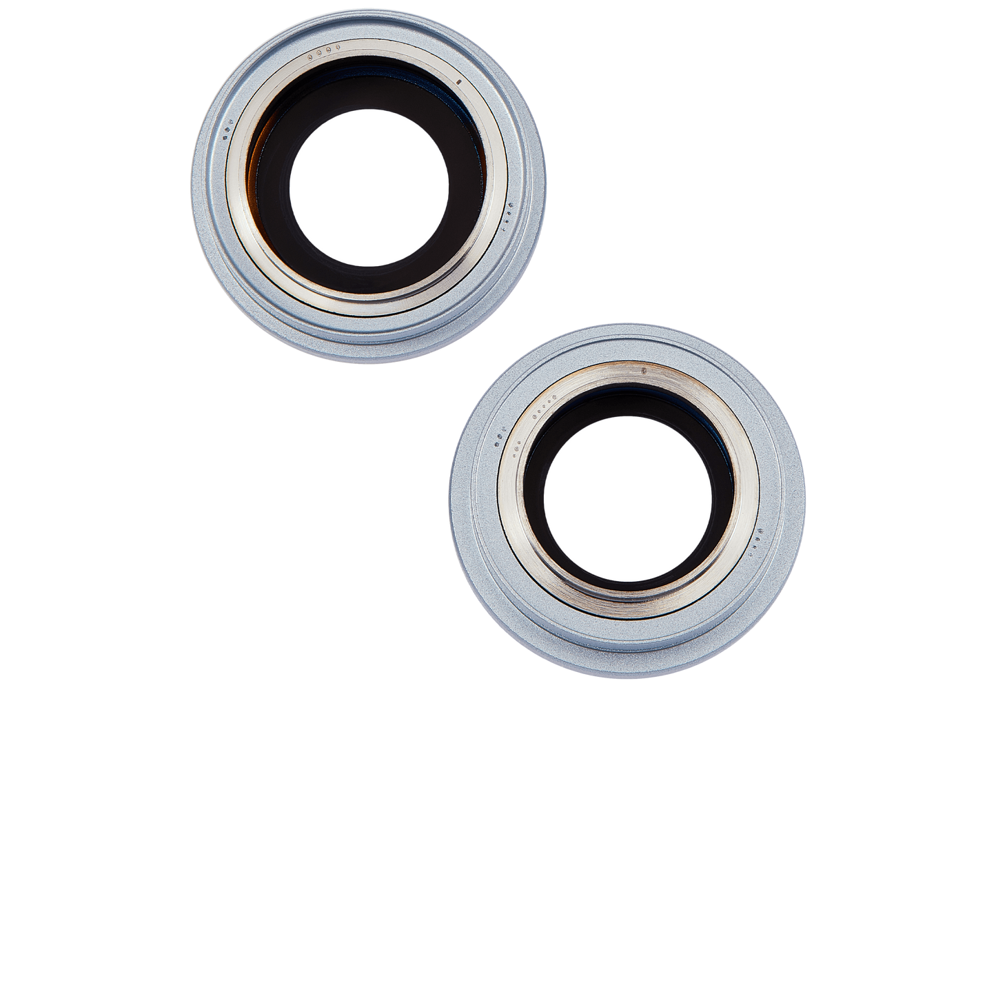 Back Camera Lens With Bracket & Bezel For iPhone 15 / 15 Plus (2 Piece Set) (Premium) (Blue)