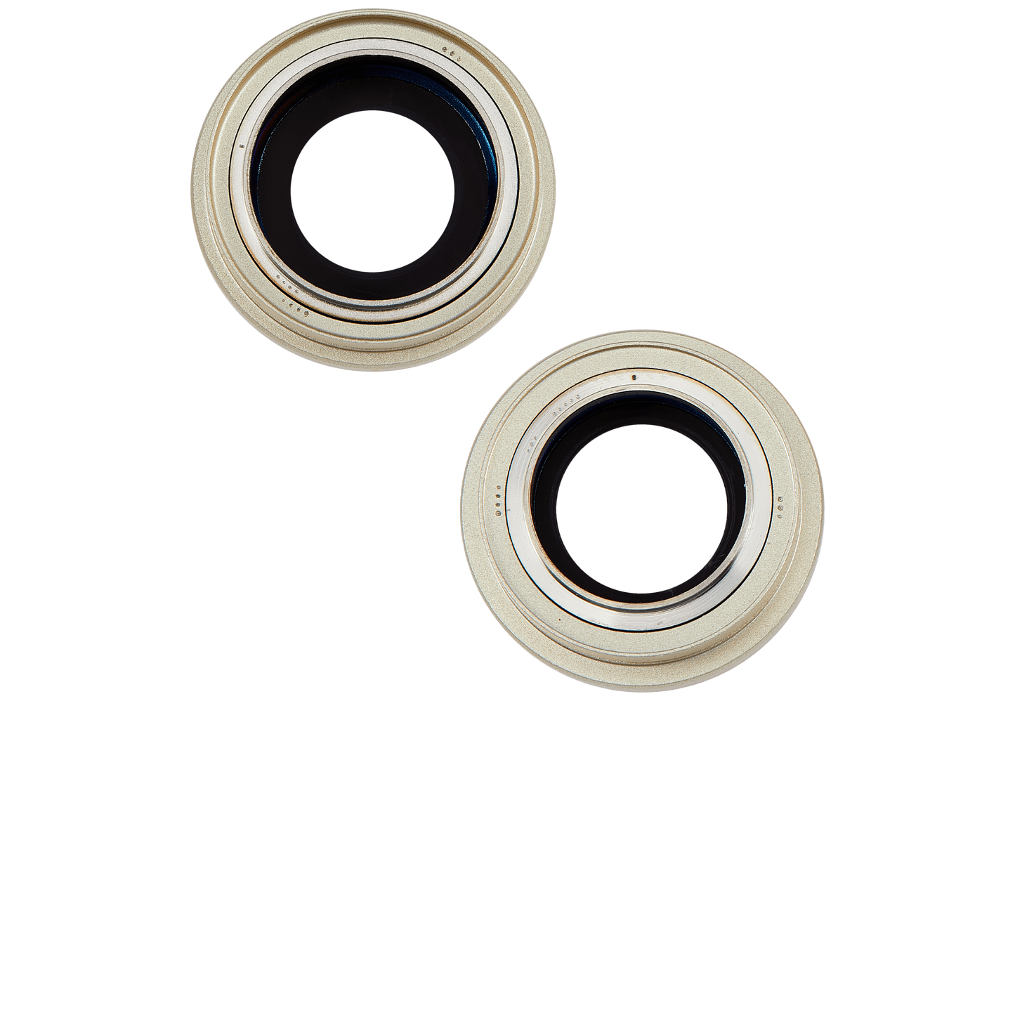 Back Camera Lens With Bracket & Bezel For iPhone 15 / 15 Plus (2 Piece Set) (Premium) (Yellow)