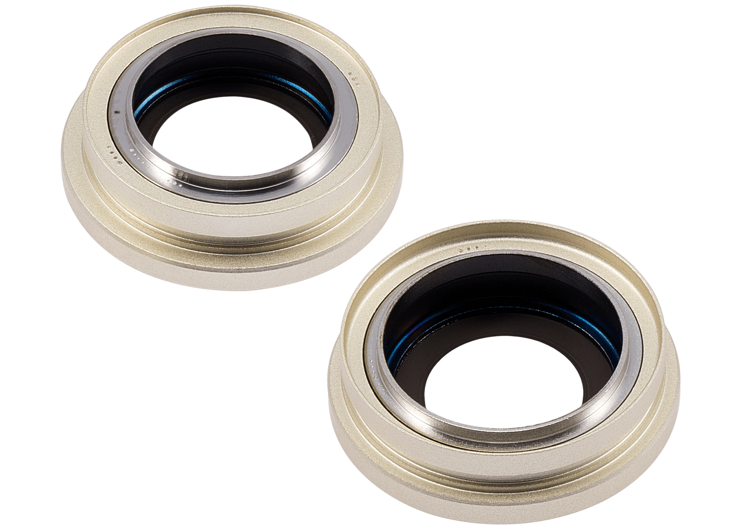Back Camera Lens With Bracket & Bezel For iPhone 15 / 15 Plus (2 Piece Set) (Premium) (Yellow)