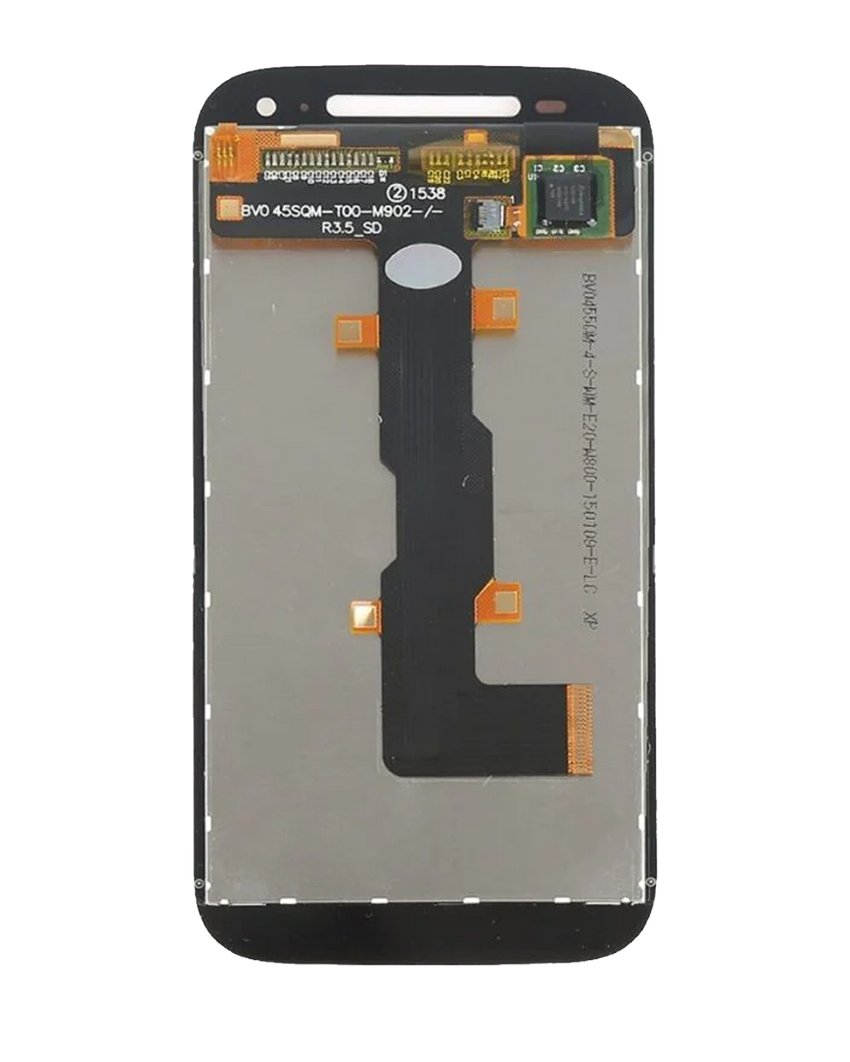 LCD Assembly Without Frame for Moto E2 (XT1527 / 2015) - Motorola screen replacement part, SKU 107082052013, replacement part view 3