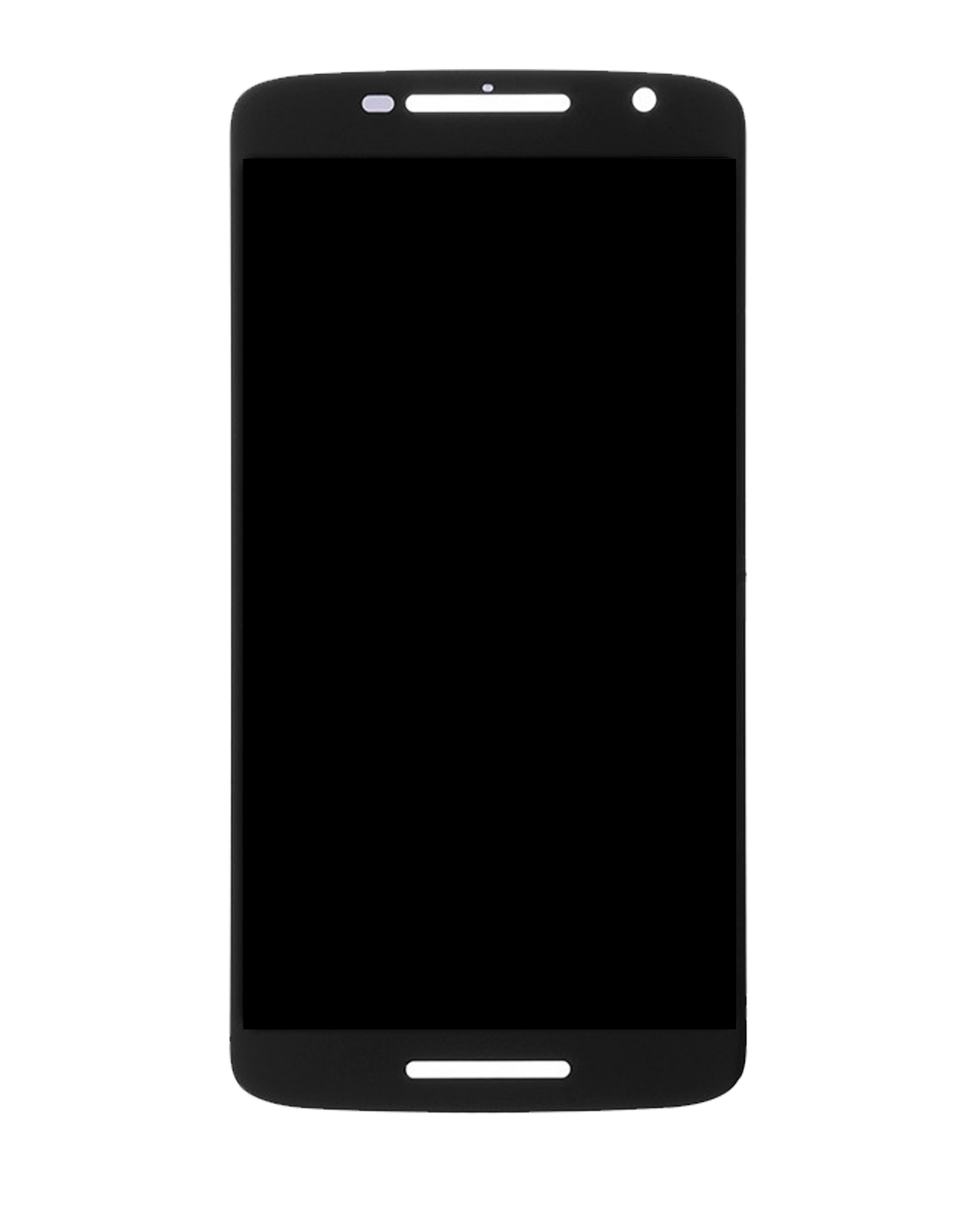 LCD Assembly Without Frame for Motorola Droid Maxx 2 (XT1565 / 2015) Genuine OEM Black - Motorola repair part alternate view, SKU 107082052015, image 2