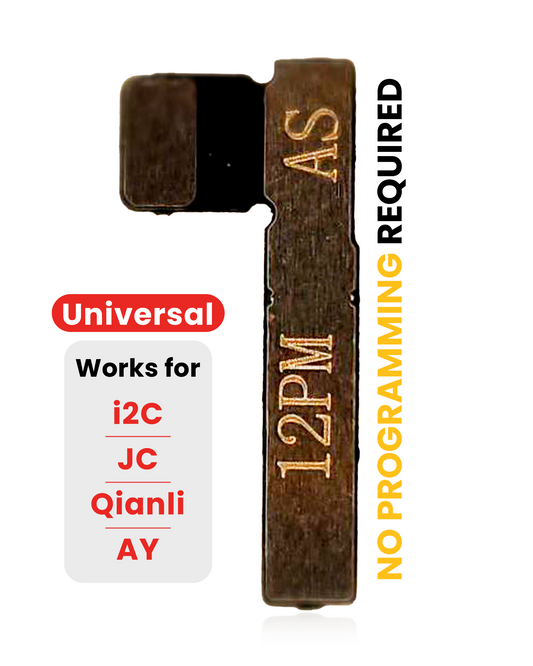 Pre-Programmed Universal Battery Tag-On Flex (Soldering Not Required) For iPhone 12 Pro Max (AmpSentrix) (With I2C, JCID, Qianli)