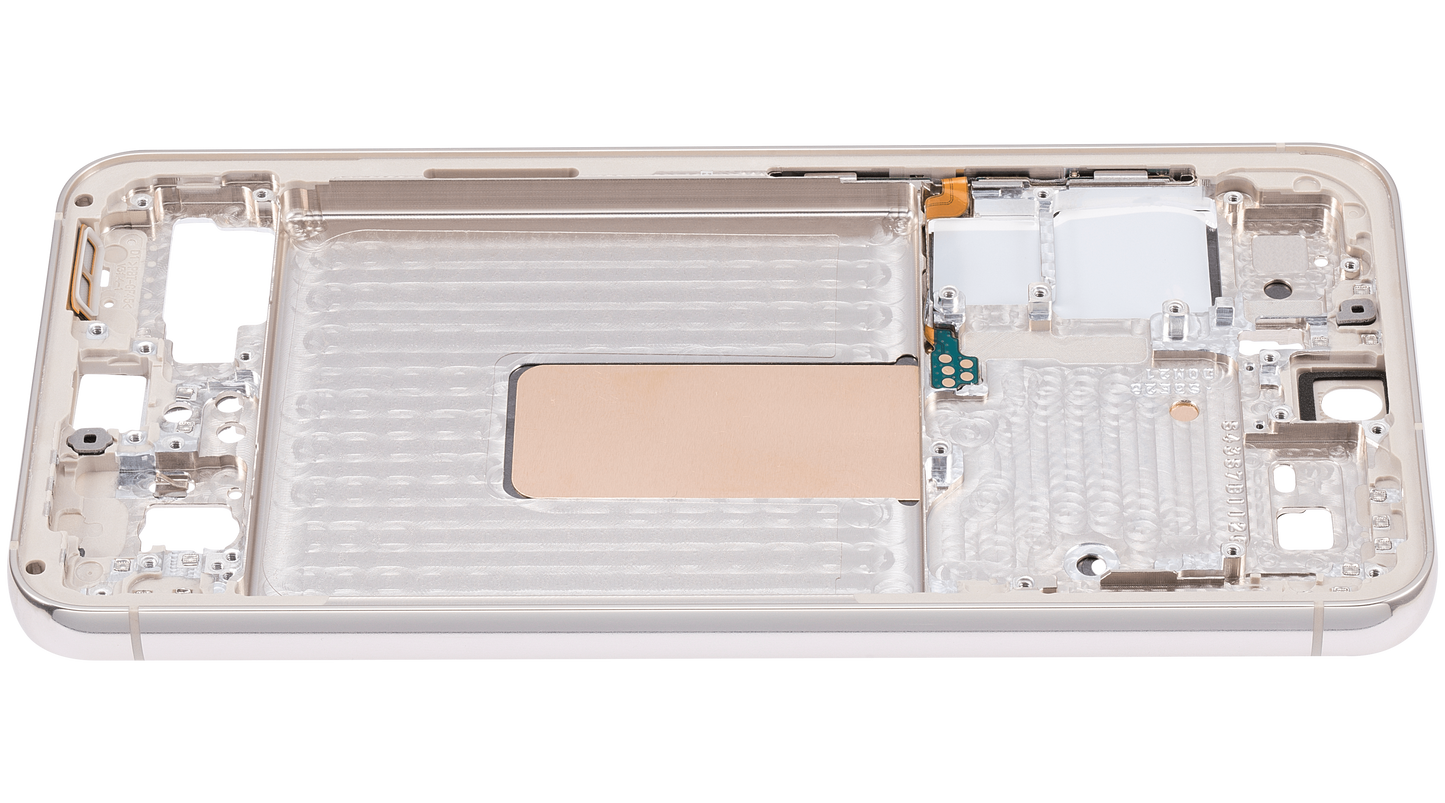 Mid-Frame Housing For Samsung Galaxy S23 5G (International Version) (Cream)