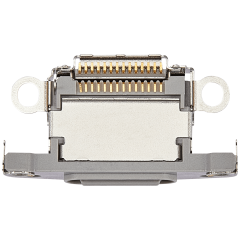 Charging Port Only For iPhone 15 Pro / 15 Pro Max (White Titanium) (10 Pack)