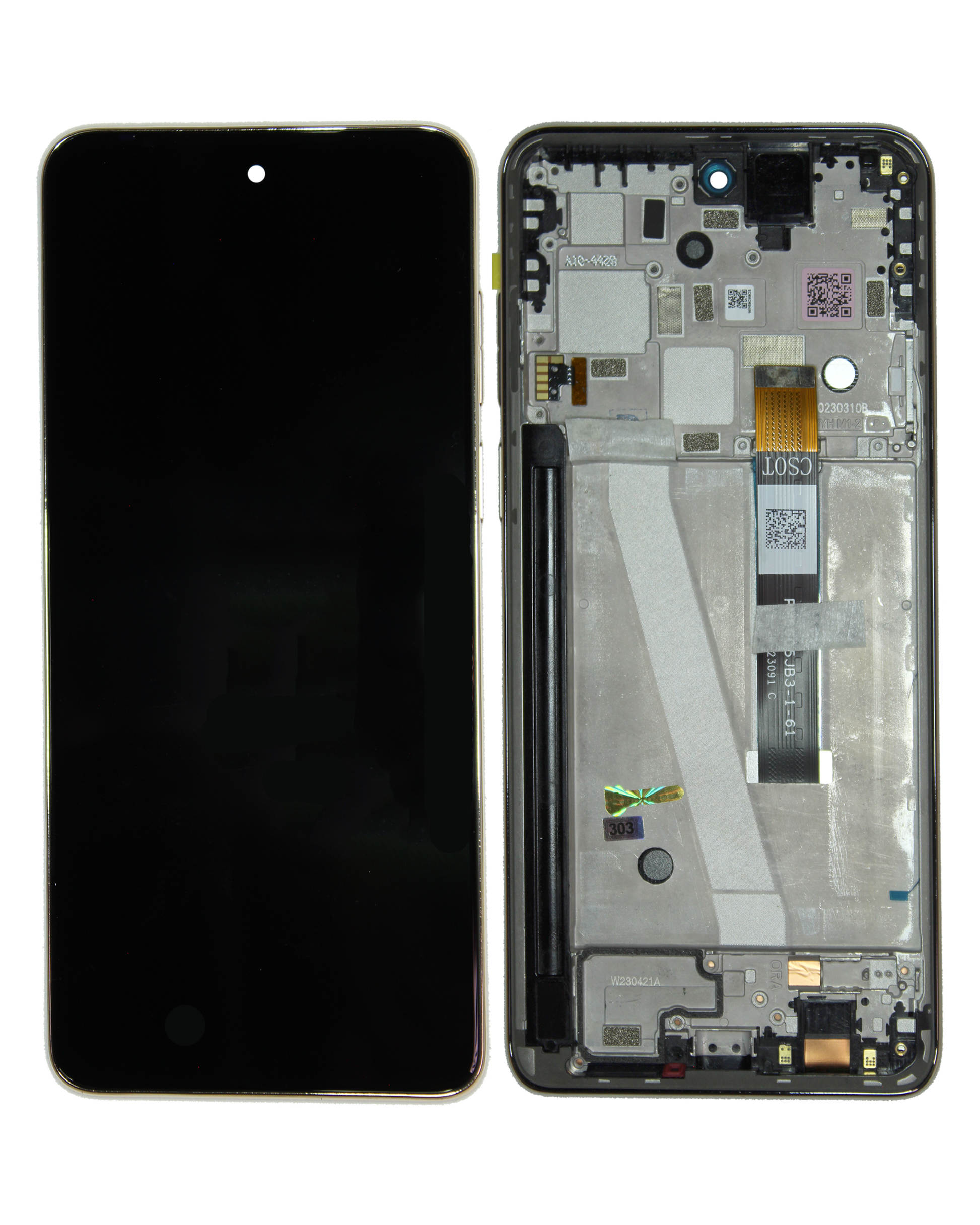 LCD Assembly With Frame For Motorola Moto G Stylus 5G (XT2315 / 2023) (Genuine OEM) (Rose Champagne) replacement part SKU 107082129118 image 3
