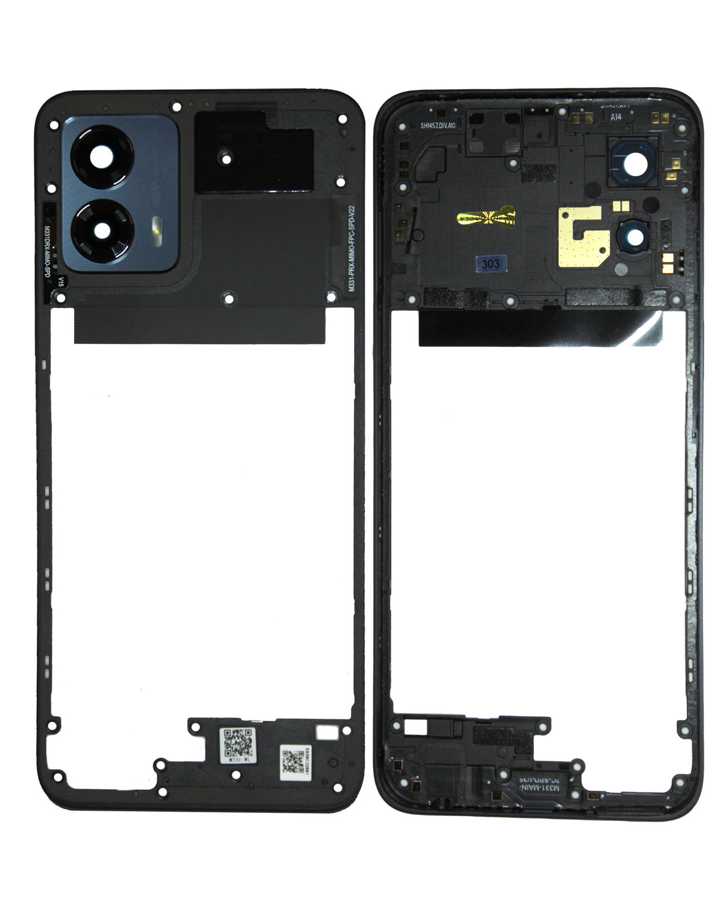 Back Housing For Motorola Moto G 5G (XT2313 / 2023) (Genuine OEM) (Basalt Blue) replacement part SKU 107082223345 image 4