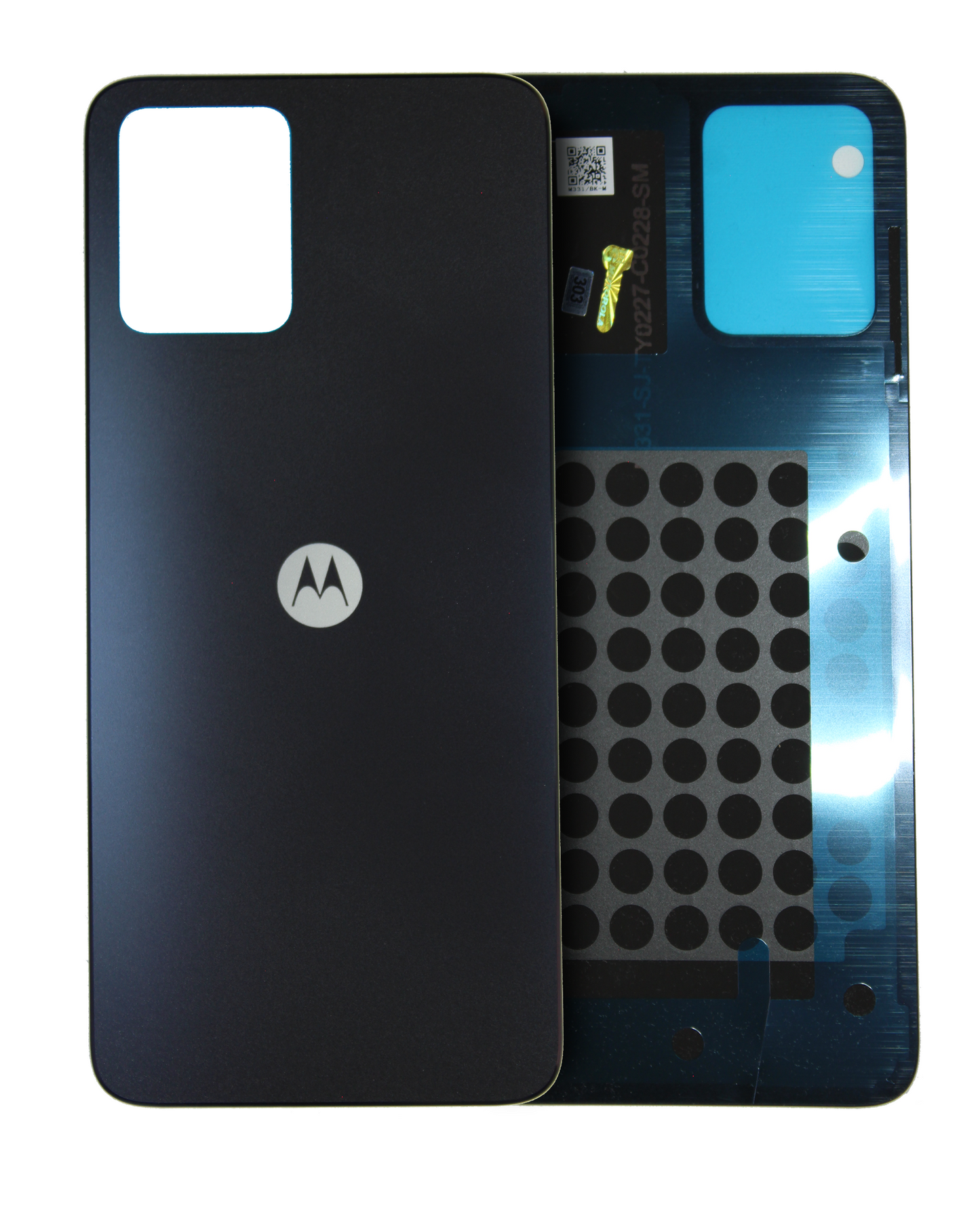 Back cover Glass For Motorola Moto G 5G (XT2313 / 2023) (Genuine OEM) (Basalt Blue) replacement part SKU 107082223347 image 1