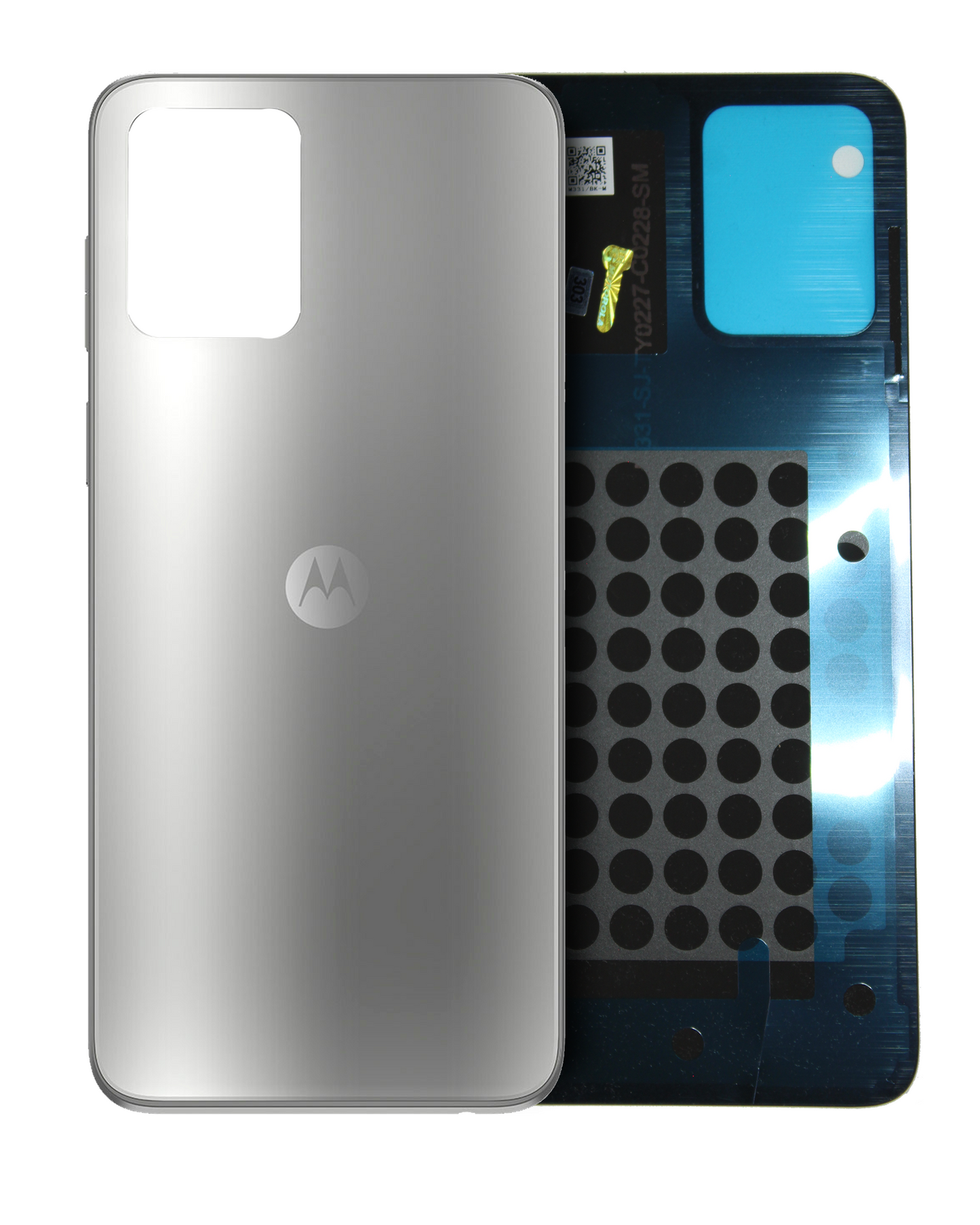 Back cover Glass For Motorola Moto G 5G (XT2313 / 2023) (Genuine OEM) (Harbor Mist) replacement part SKU 107082223348 image 1