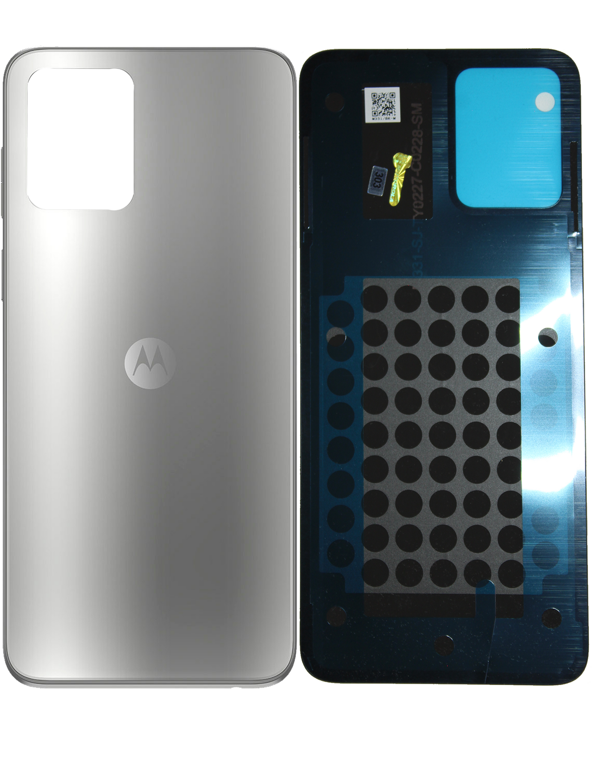 Back cover Glass For Motorola Moto G 5G (XT2313 / 2023) (Genuine OEM) (Harbor Mist) replacement part SKU 107082223348 image 4