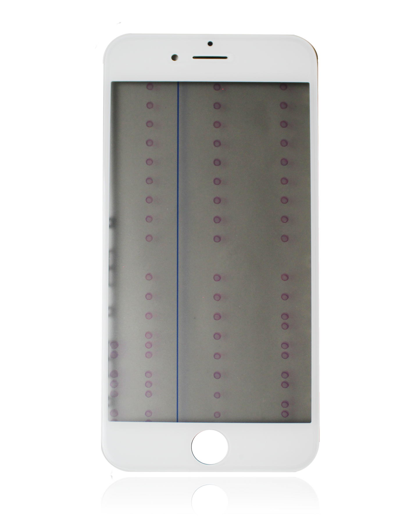 Glass with Frame / OCA / Polarizer Pre-Installed For iPhone 6S Plus (White)