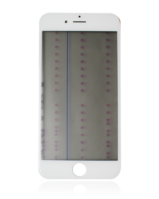 Glass with Frame / OCA / Polarizer Pre-Installed For iPhone 6S Plus (White)