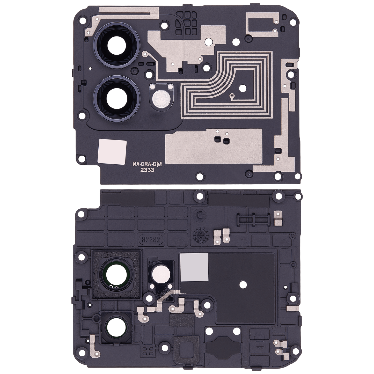 Motherboard Top Bracket For Moto G Stylus 5G (XT2315 / 2023) / Moto G Stylus 4G (XT2317 / 2023) (Genuine OEM) (Black) replacement part SKU 107082032970 image 2