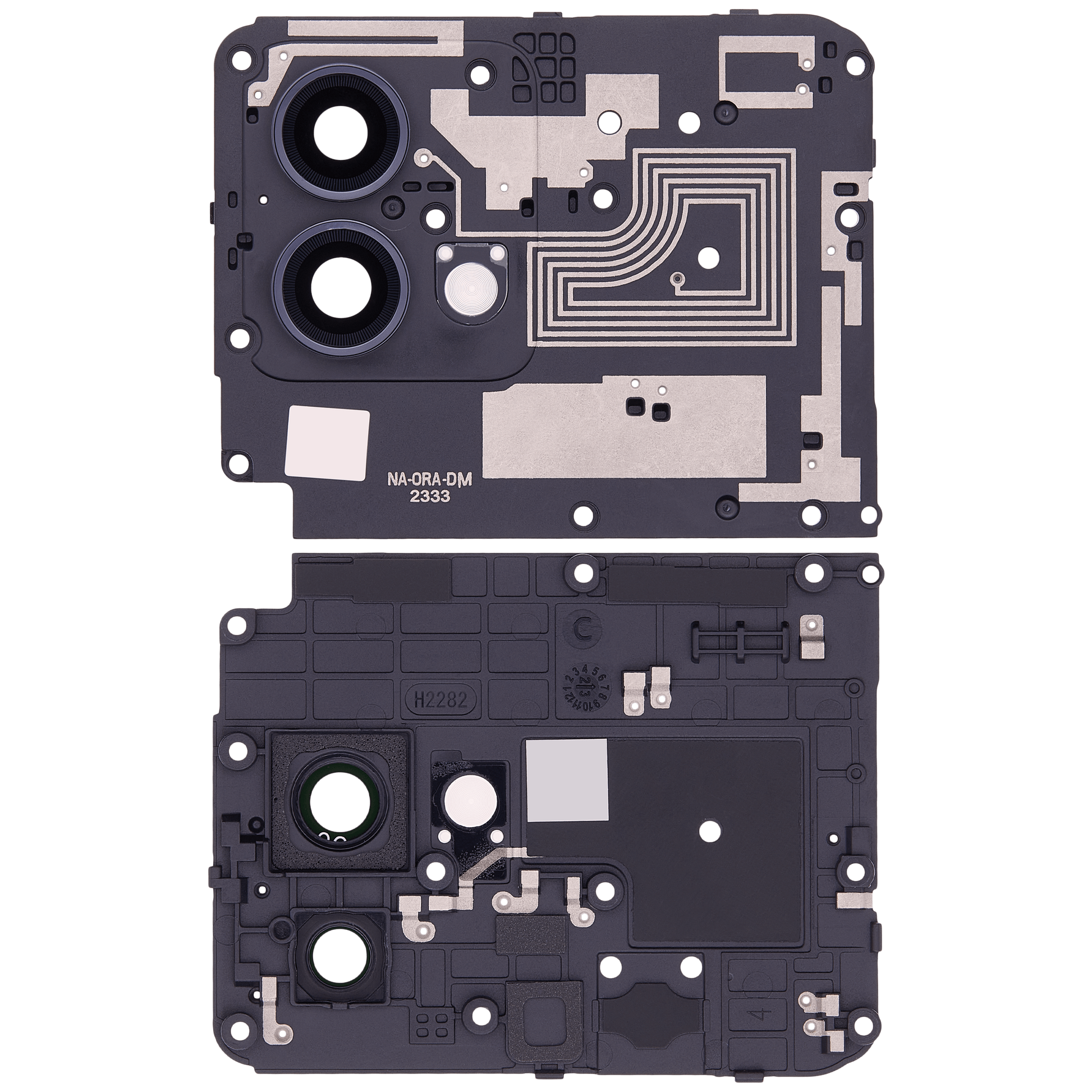 Motherboard Top Bracket For Moto G Stylus 5G (XT2315 / 2023) / Moto G Stylus 4G (XT2317 / 2023) (Genuine OEM) (Black) replacement part SKU 107082032970 image 2