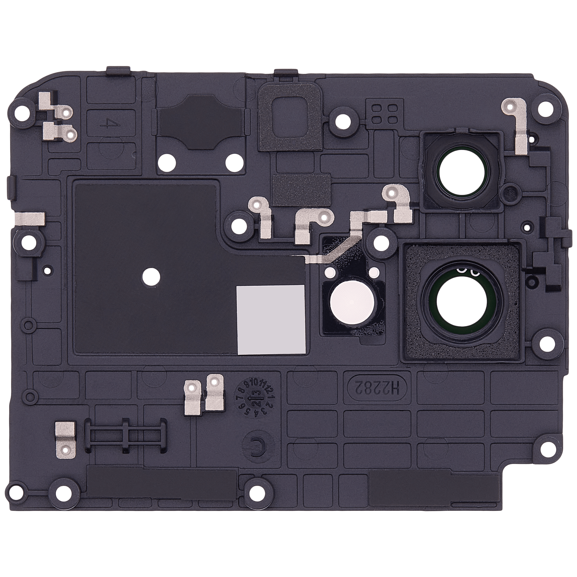 Motherboard Top Bracket For Moto G Stylus 5G (XT2315 / 2023) / Moto G Stylus 4G (XT2317 / 2023) (Genuine OEM) (Black) replacement part SKU 107082032970 image 3
