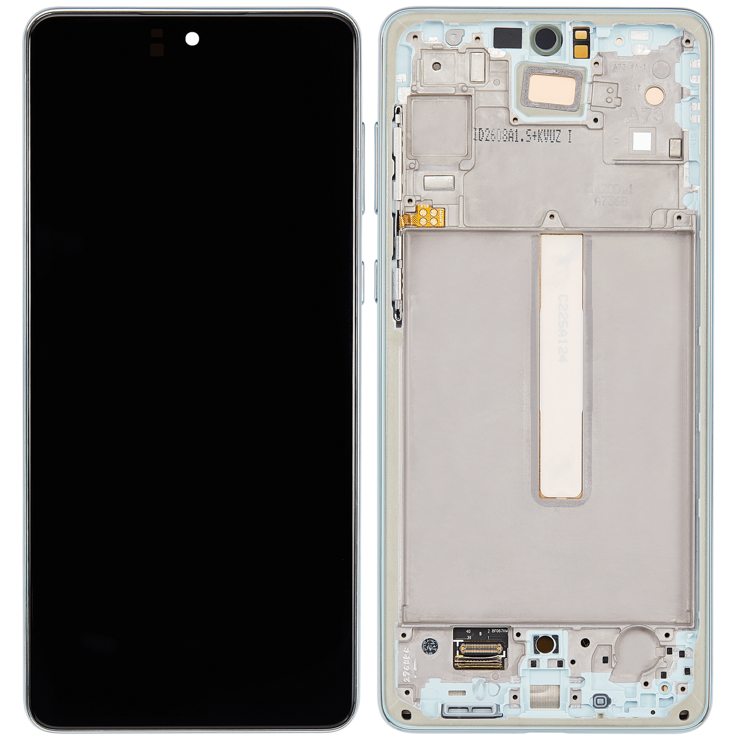 OLED Assembly With Frame For Samsung Galaxy A73 5G (A736 / 2022) (Refurbished) (Mint)