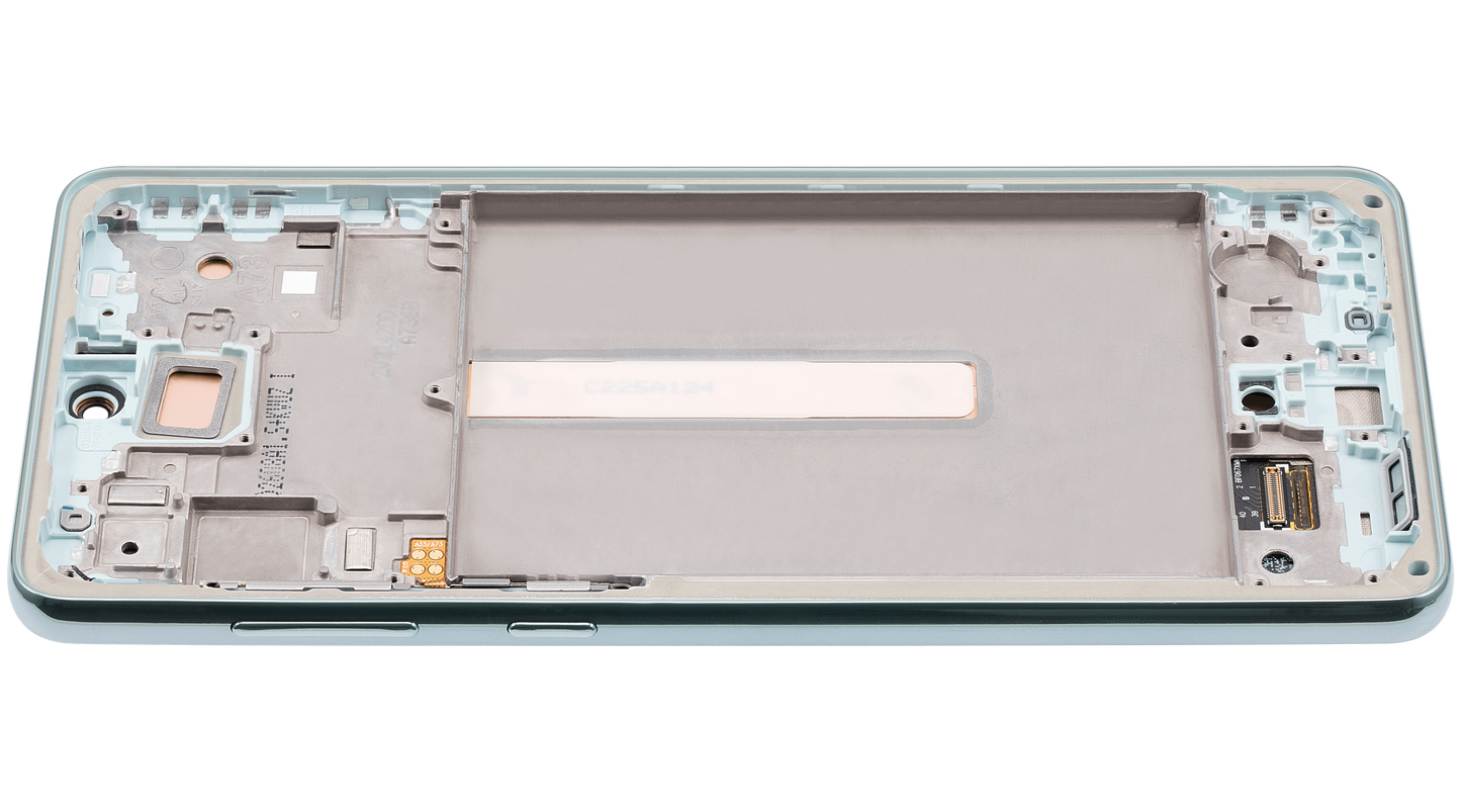 OLED Assembly With Frame For Samsung Galaxy A73 5G (A736 / 2022) (Refurbished) (Mint)