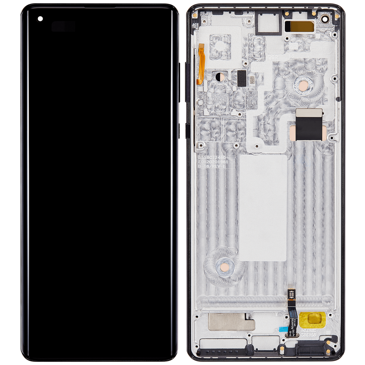 OLED Assembly With Frame For Motorola Moto Edge Plus (XT2061 / 2020) (Refurbished) (Smokey Sangria) | SKU 107082024404 | image 6