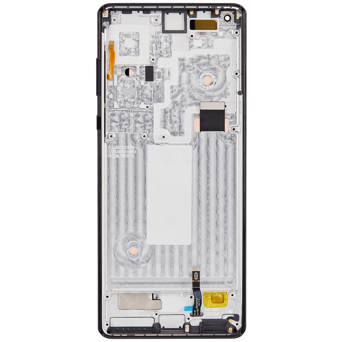 OLED Assembly With Frame For Motorola Moto Edge Plus (XT2061 / 2020) (Refurbished) (Smokey Sangria) | SKU 107082024404 | image 8